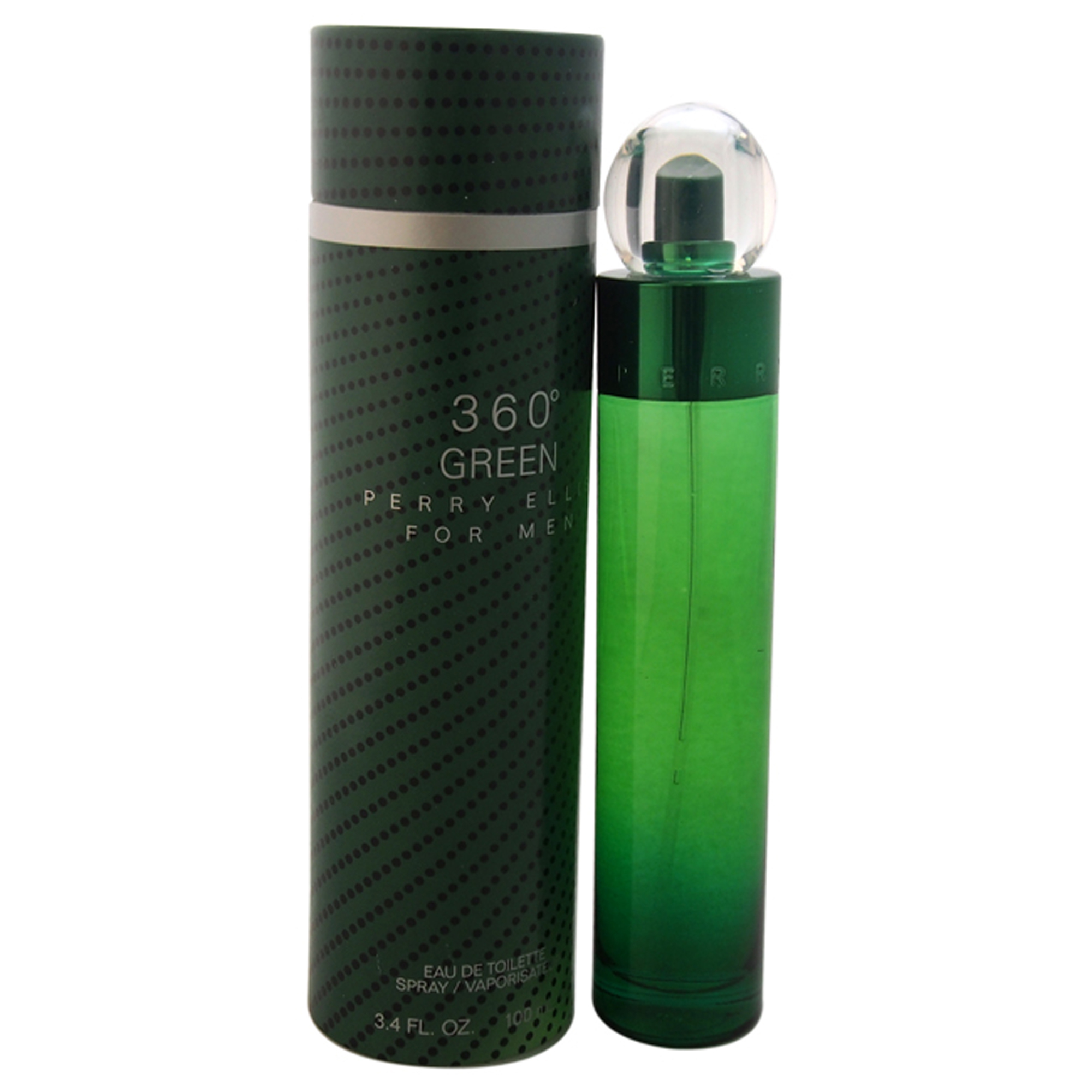 360 Green By Perry Ellis For Men  34 Oz Edt Spray